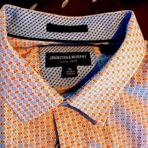 Johnston & Murphy Long Sleeve Dress Shirt